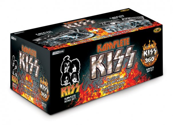 Press Pass The Legend of KISS Trading Card Blaster Box 12 packs FACTORY SEALED!