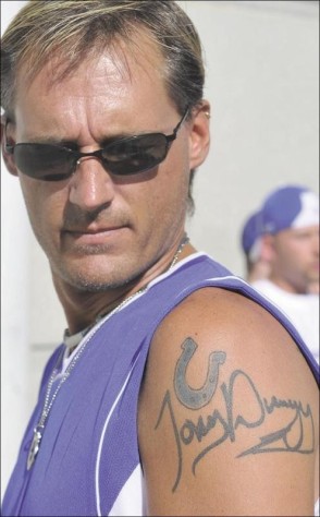 Colts tattoos, NFL,