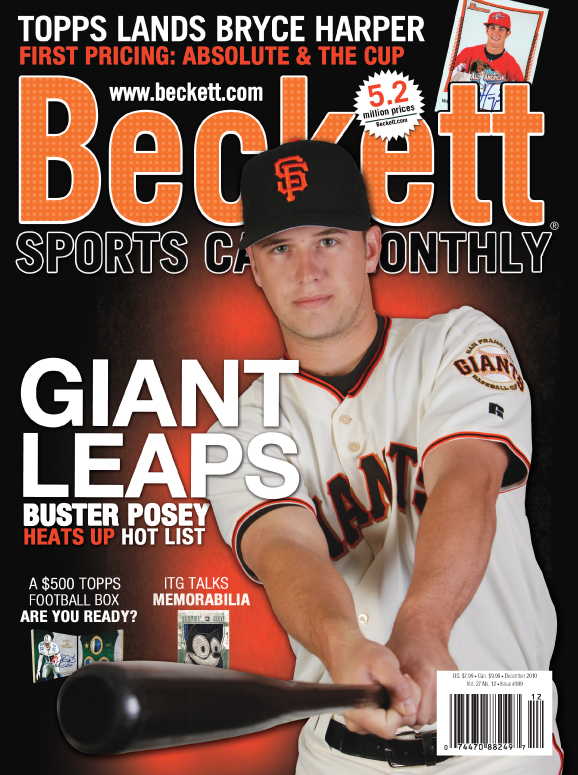 Buster Posey: NL Rookie of the Year & BSCM cover star - Beckett News