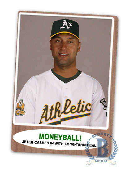 TOTALLY FAKE BASEBALL CARDS: 29 Derek Jeters you won't see in 2011 … and  one you just might