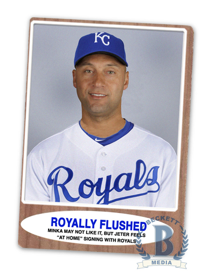 TOTALLY FAKE BASEBALL CARDS: 29 Derek Jeters you won't see in 2011